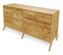 Arbaro dresser 180 - solid, oiled alder wood