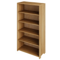 Silva bookshelf - solid, lacquered alder wood