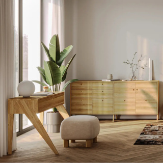 Toaletka Arbaro - lite, olejowane drewno dębowe