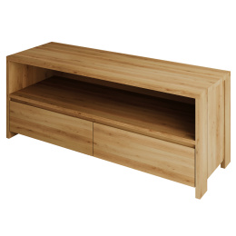 Silva TV stand - solid, lacquered alder wood