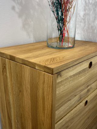 Komoda Arbaro 60 - lite, olejowane drewno dębowe