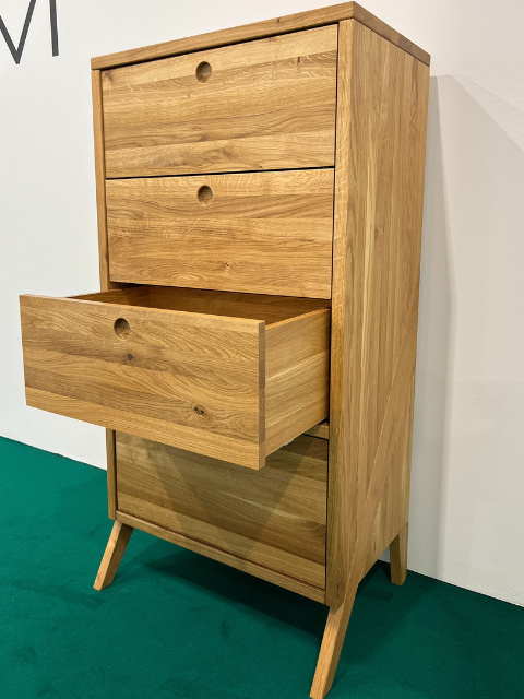 Komoda Arbaro 60 - lite, olejowane drewno dębowe