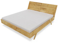 Arbaro bed wit a headboard - solid, oiled alder wood