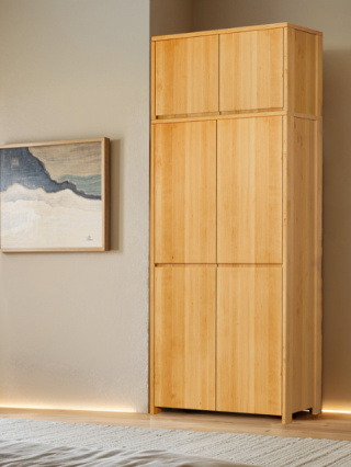 Nadstawka na szafę Silva - lite, lakierowane drewno olchowe