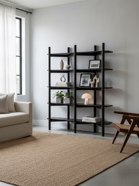 Regał 01 Dabov - lakierowana olcha