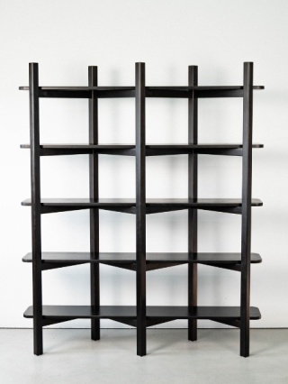 Regał 01 Dabov - lakierowana olcha