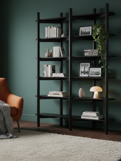 Regał 01 Dabov - lakierowana olcha