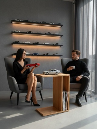 Stolik boczny 01 Dabov - lakierowana olcha