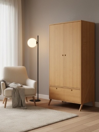 Szafa Arbaro 100 - lite, olejowane drewno olchowe