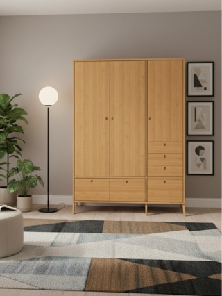 Szafa Arbaro 150 - lite, olejowane drewno olchowe