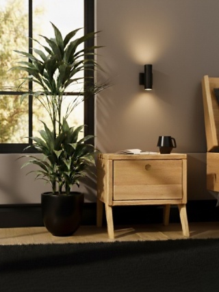 Szafka nocna Arbaro - lite, olejowane drewno olchowe