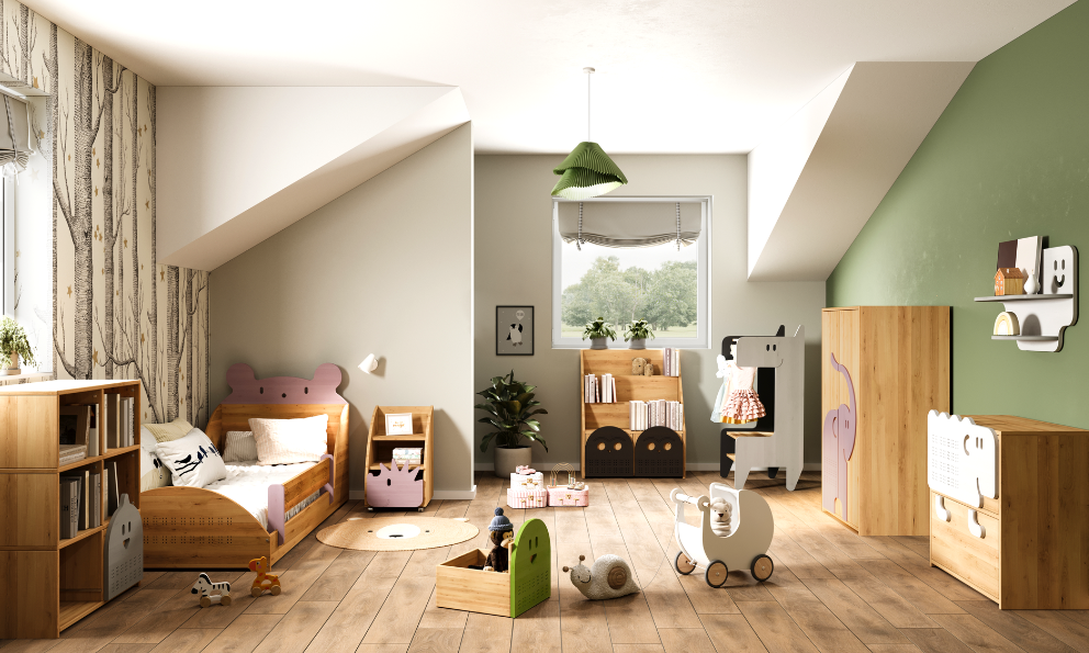 Pokój dziecięcy inspirowany Montessori