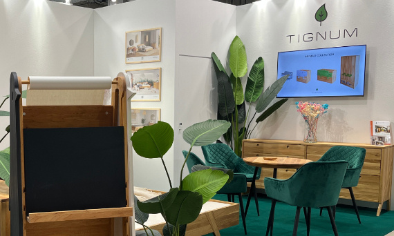 Tignum na Furniture Contract Expo w Nadarzynie – sukces i nowości!